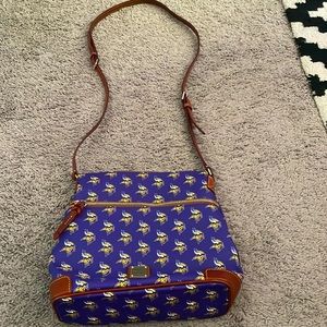 Dooney and Bourke special edition Minnesota Vikings crossbody bag